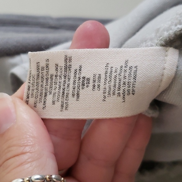 Free People Gray Drippy Linen Asymmetrical Snap Jacket with Hood oversiz… - Picture 8 of 10